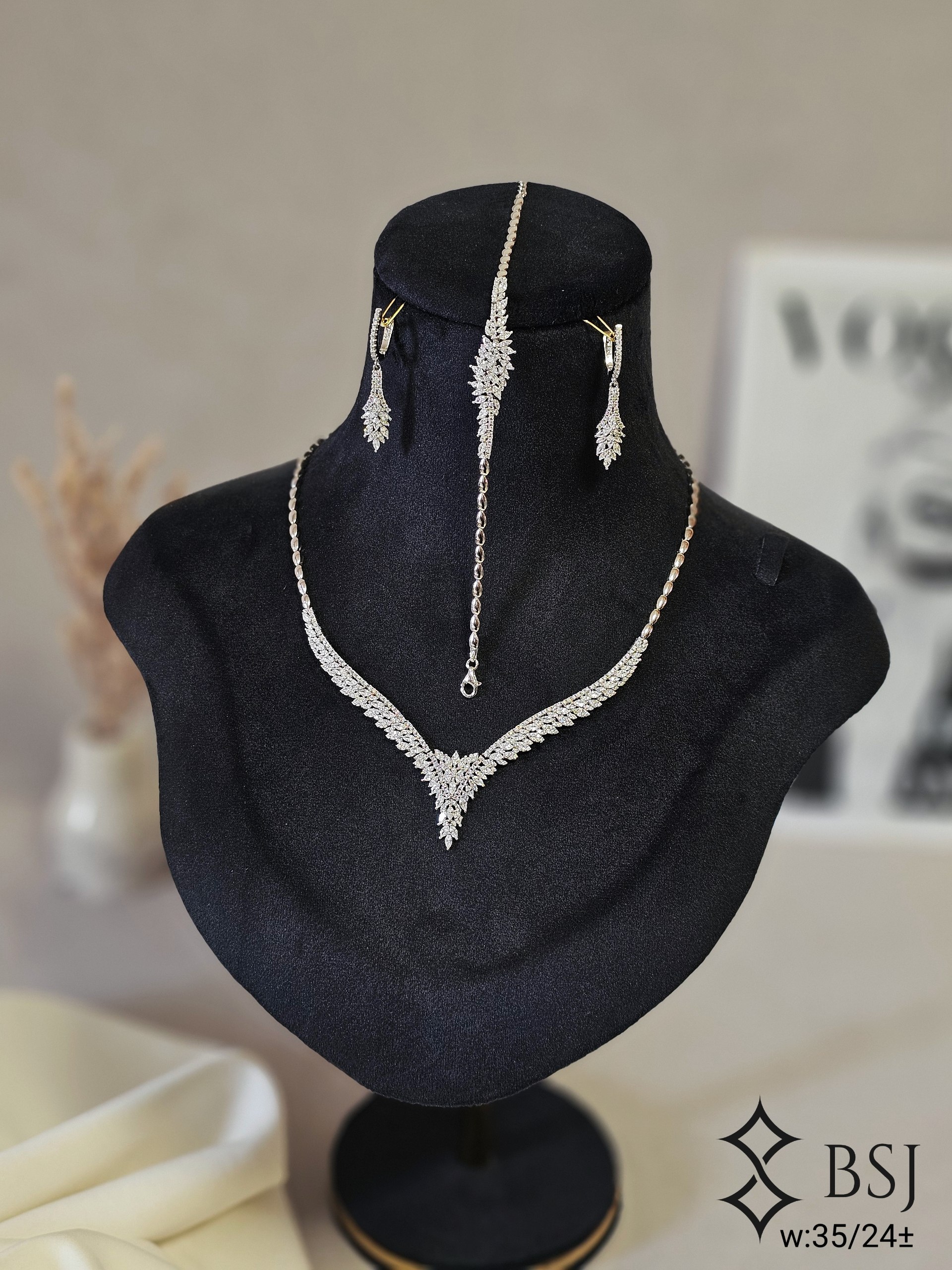 سرویس جواهری نقره