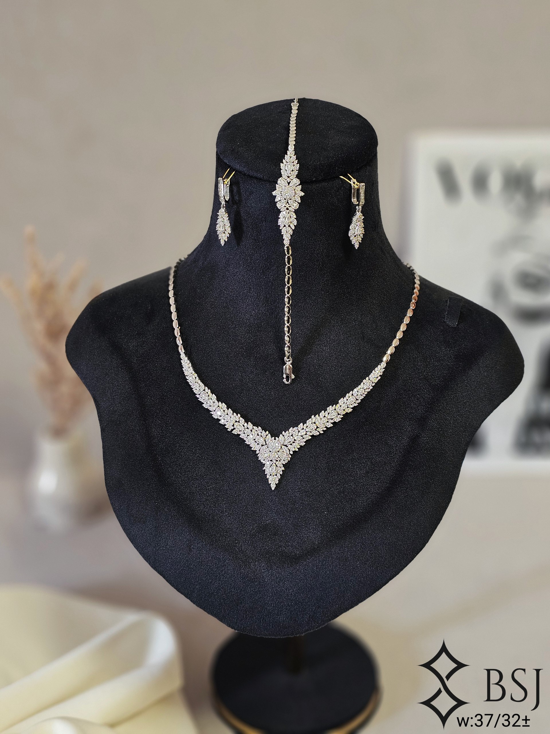 سرویس جواهری نقره